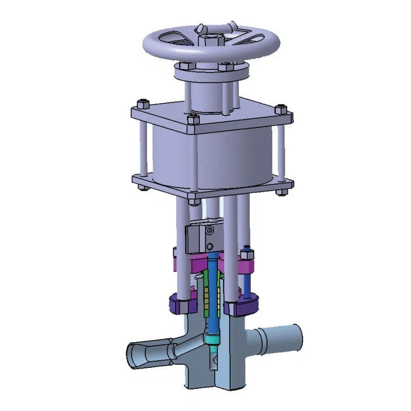 Pneumatic Trap Drain Control Valve, 3/4-3 IN, 1500-2500 LB, F91