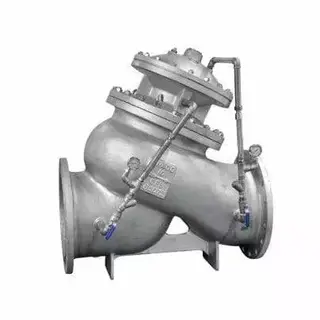 ASTM A351 CF8 Water Pump Control Valve, DN200, PN16, RF End