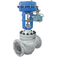 Cage Guided Globe Control Valve, ASTM A352 LCB, 1 1/2-16 Inch