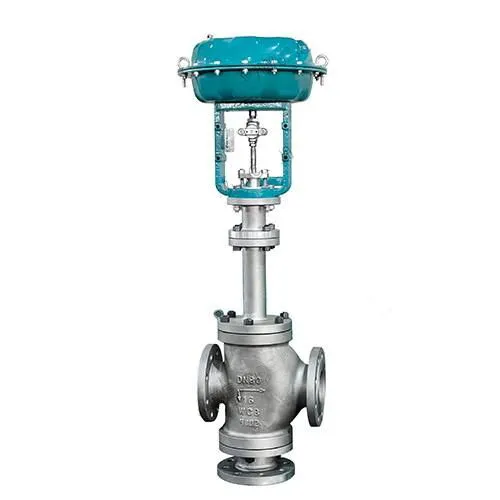 Three Way Control Valve, Bellows Seal, WCB, 3 Inch, 150 LB