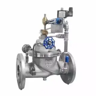 ASTM A351 CF8 Control Valve, Water Pump, DN65, PN16, RF End