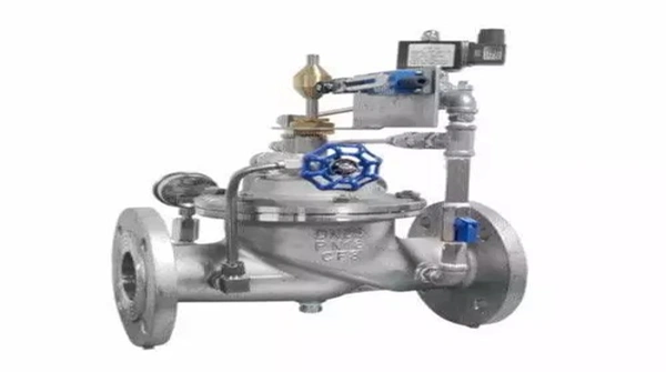 ASTM A351 CF8 Control Valve, Water Pump, DN65, PN16, RF End | Weldon