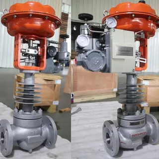 API 6D Control Valve, ASTM A216 WCB, DN50, PN25, API 598 Test