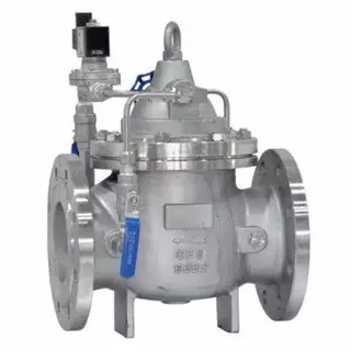 Hydraulic Electric Control Valve, ASTM A351 CF8, DN500, PN16