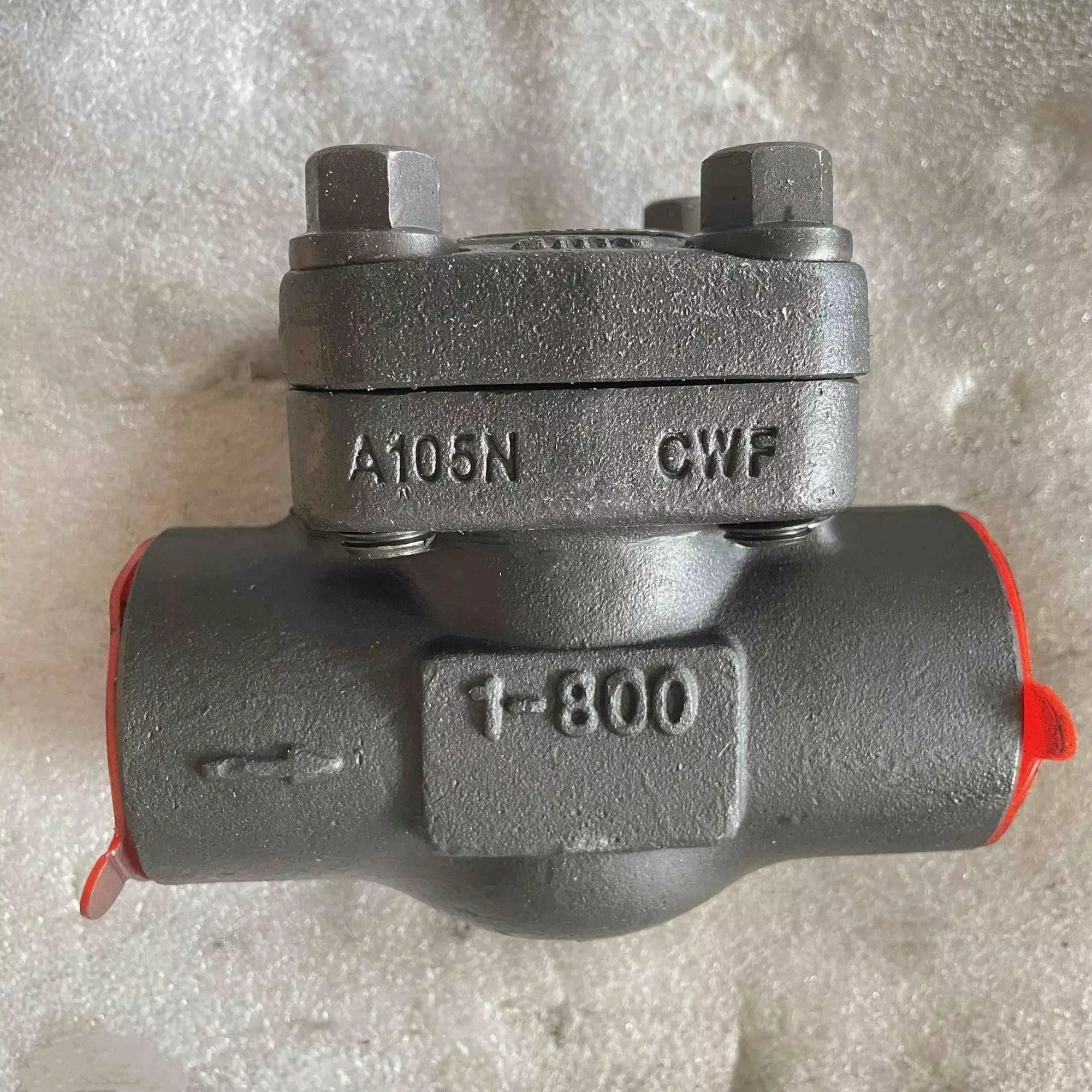 ASTM A105N Check Valve, Lift Type, API 602, 1 IN, 800 LB, SW