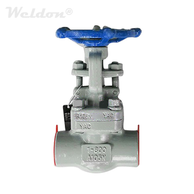 API 602 Forged Gate Valve, A105N, 1 Inch, 800 LB, Bolted Bonnet, SW