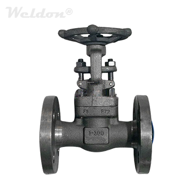 ASTM A182 F5 Gate Valve, Rising Stem, 1 Inch, 300 LB, API 602, RF