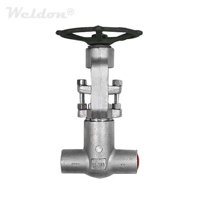 ASTM A351 F316 Forged Gate Valve, PSB, OSY, 1 1/2 Inch, 1500 LB, SW