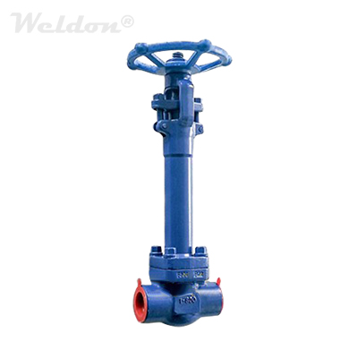 Cryogenic Forged Gate Valve, ASTM A350 LF2, 1 Inch, 800 LB, SW