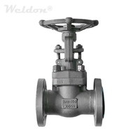 Integral Flanged Forged Gate Valve, ASTM A105N, 1 1/2 Inch, 150 LB