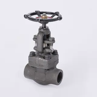 ASME B16.34 Gate Valve, ASTM A350 LF6 CL 2, 4500 LB, 3/4 Inch