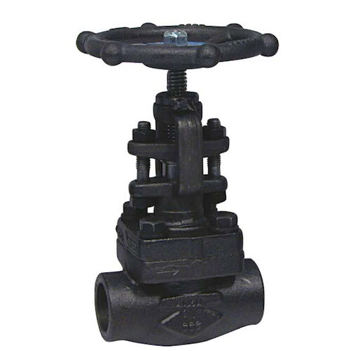 API 602 Globe Valve, ASTM A350 LF6 CL.2, 2 Inch, 4500 LB, SW