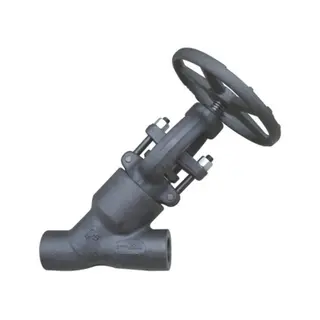 Y-Pattern Globe Valve, ASTM A105N, API 602, 1 Inch, 2500 LB