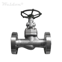 Integral Flanged Forged Globe Valve, A182 F51, 2 Inch, 1500 LB, BB