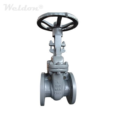 API 600 Sluice Valve, ASTM A216 WCB, 4 Inch, Class 150, BB, RF