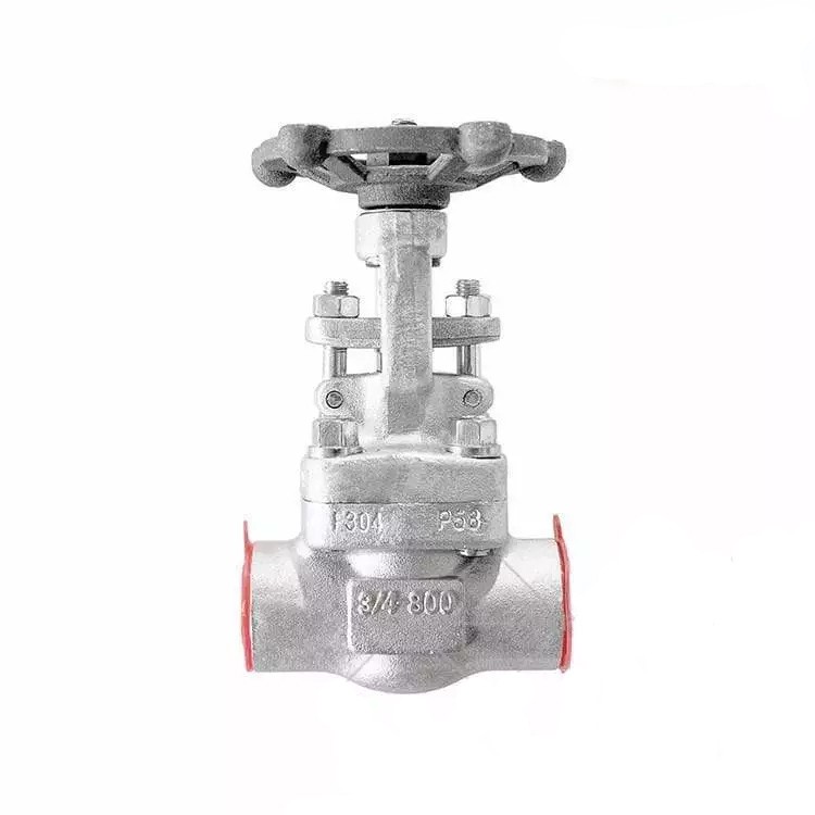 API 602 Gate Valve, ASTM A182 F304, 3/4 Inch, Class 800 LB, SW