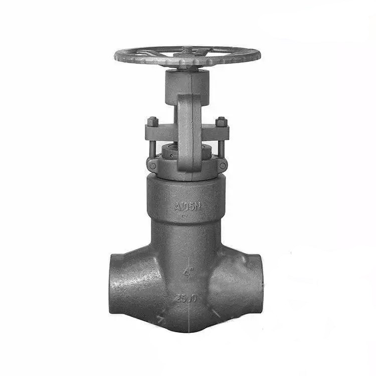 Solid Gate Instrument Refinery ASTM A182 F347 Gate Valve, API 602, 3/4 Inch, Class 2500 LB - Weldon