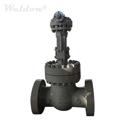 ASTM A216 WCB Gate Valve, API 600, 10 Inch, 1500 LB, RF, BB