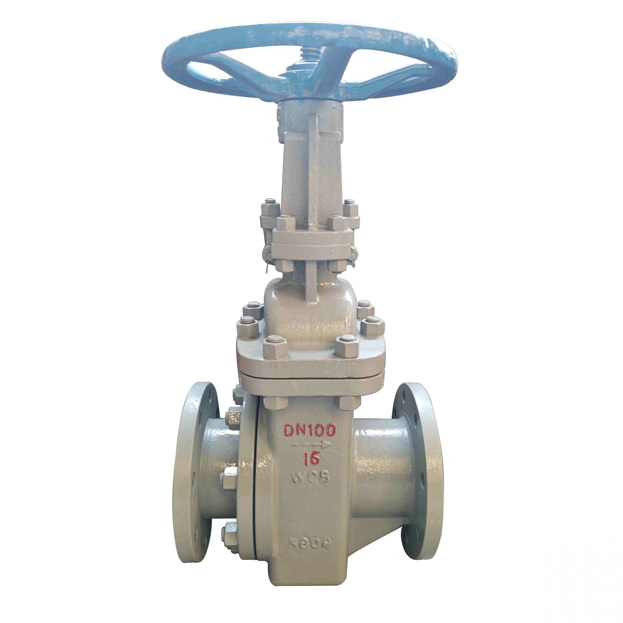 ASTM A216 WCB Tungsten Carbide Scum Gate Valve, DN100, PN16