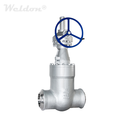 ASTM A217 WC6 Gate Valve, API 600, 12 Inch, Class 1500, BW