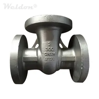 ASTM A351 CN7M Gate Valve, 2 Inch, Class 300 LB, API 600, RF