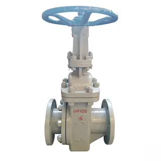 ASTM A216 WCB Tungsten Carbide Scum Gate Valve, DN100, PN16