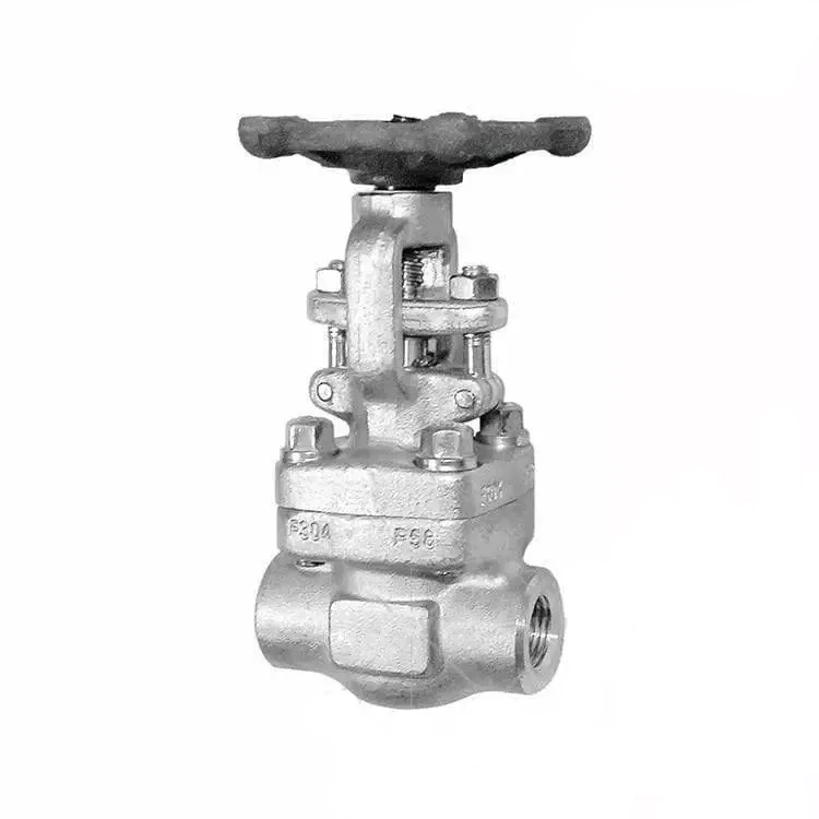 Solid Wedge Gate Valve, ASTM A182 F304, 1/2 IN, 800 LB, FNPT - Weldon