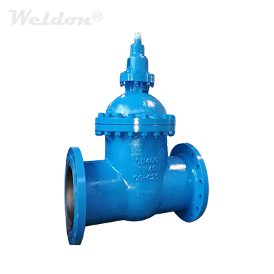 DIN 3352 GS-C25 Gate Valve, DN400, PN40, NRS, RF, BB