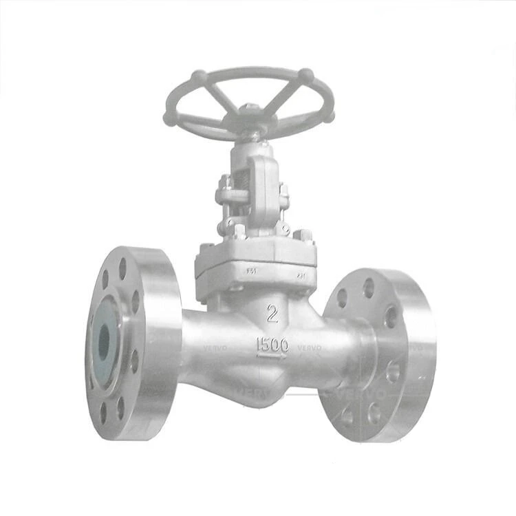 API 602 Válvula de Globus, ASTM A182 F51, 2 polegadas, classe 1500 lb