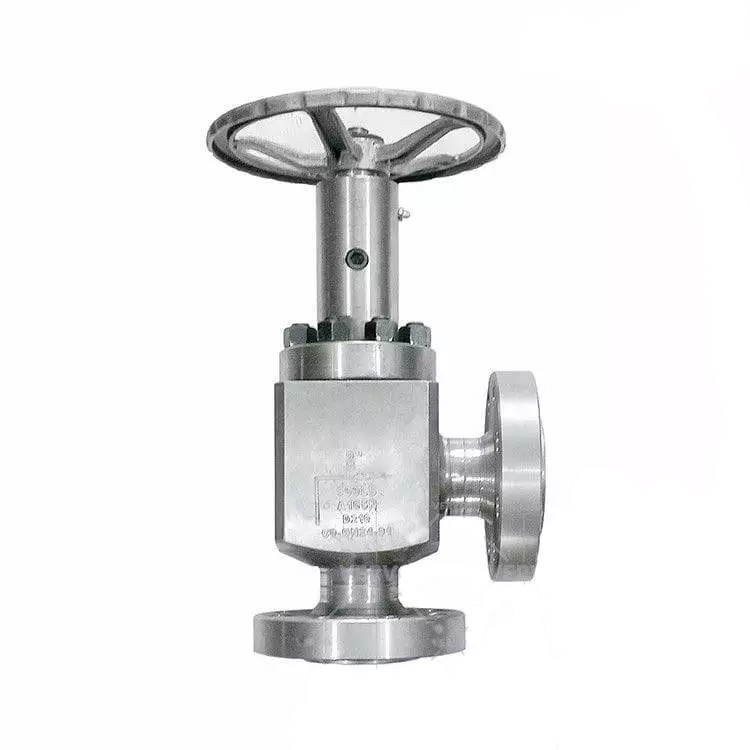 ASTM A182 F304L Angle Type Globe Valve, 90 Deg, 2 IN, 900 LB