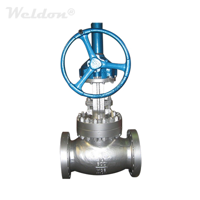 ASTM A216 WCB Globe Valve, 10 Inch, Class 600 LB, BB, RF