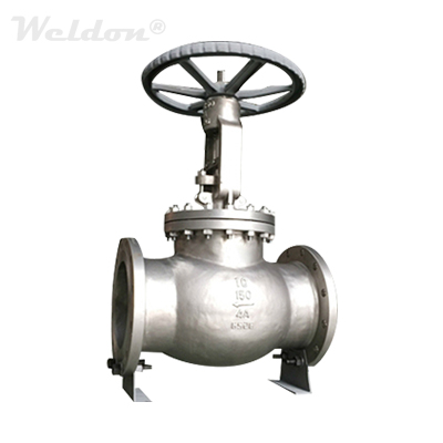 ASTM A995 4A Duplex Stainless Steel Globe Valve, 10 Inch, 150 LB