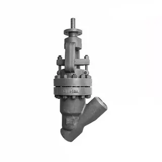 Y Pattern Globe Valve, ASTM A105, DN100, PN200, BS 5352, BW