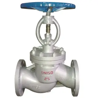 Water-sealed Globe Valve, ASTM A216 WCB, DN150, PN25, RF End