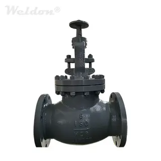 ASME B16.34 Globe Valve, ASTM A216 WCB, 6 Inch, Class 150, RF, BB