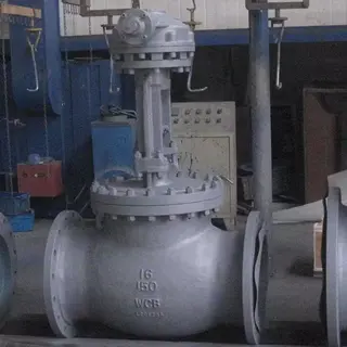 API 600 Globe Valve, ASTM A216 WCB, 16 Inch, Class 150 LB