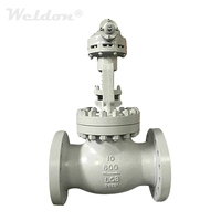ASTM A352 LCB Globe Valve, 10 Inch, Class 600, OS & Y, Welded Seat