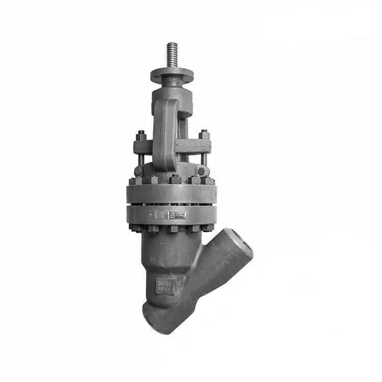 Y Pattern Globe Valve, ASTM A105, DN100, PN200, BS 5352, BW