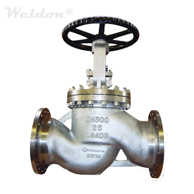 EN 1.4408 Globe Valve, CF8M, DN300, PN25, DIN 3356, RF, BB