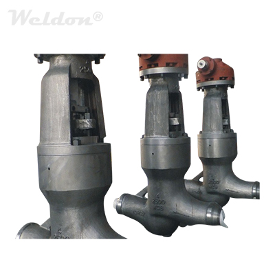 PSB Globe Valve, ASTM A216 WCB, 4 Inch, 2500 LB, ASME B16.34, BW