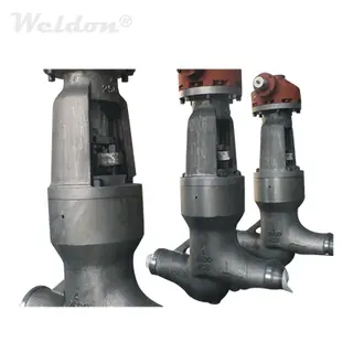 PSB Globe Valve, ASTM A216 WCB, 4 Inch, 2500 LB, ASME B16.34, BW