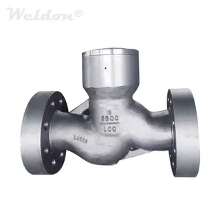 ASTM A352 LCC Globe Valve, PSB, 6 Inch, 2500 LB, ASME B16.34, RF