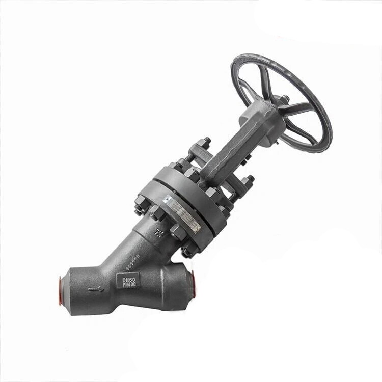 BS 5352 Y Globe Valve, ASTM A105, 2 Inch, Class 2500 LB, BW