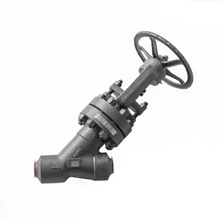 BS 5352 Y Globe Valve, ASTM A105, 2 Inch, Class 2500 LB, BW