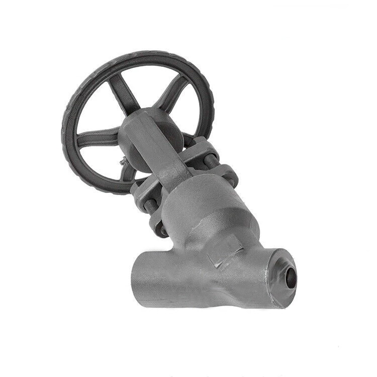 Y Pattern Globe Valve, ASTM A182 F91, 1 Inch, 2500 LB, BW