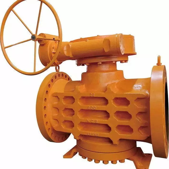 API 599 Lubricated Plug Valve, ASTM A216 WCB, 26 IN, 600 LB