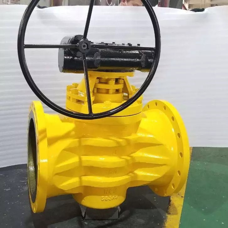 API 599 Plug Valve, ASTM A216 WCB, 16 Inch, Class 150 LB, RF