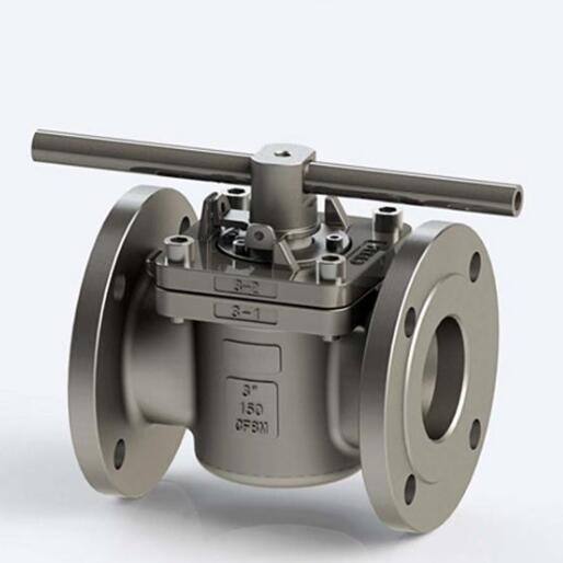 ASTM A351 CF8M Sleeved Plug Valve, 2 / 3 Way, 3 Inch, 150 LB