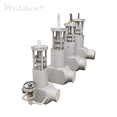 Large Bore Power Plant Gate Valve, 8-14 Inch, 2500 LB, WC6, BW