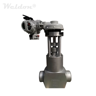 High Pressure Power Plant Gate Valve, A182 F92, DN150, PN320, BW